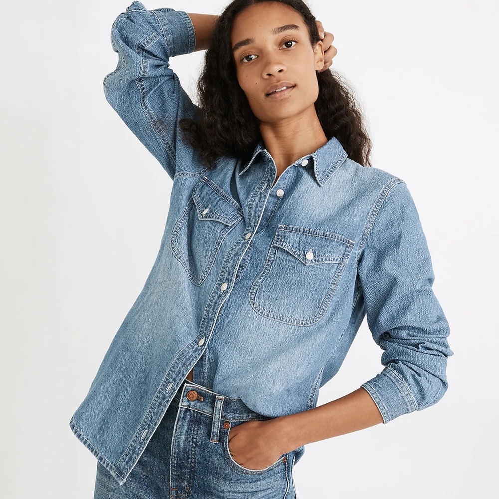 Madewell Denim Button up shirt